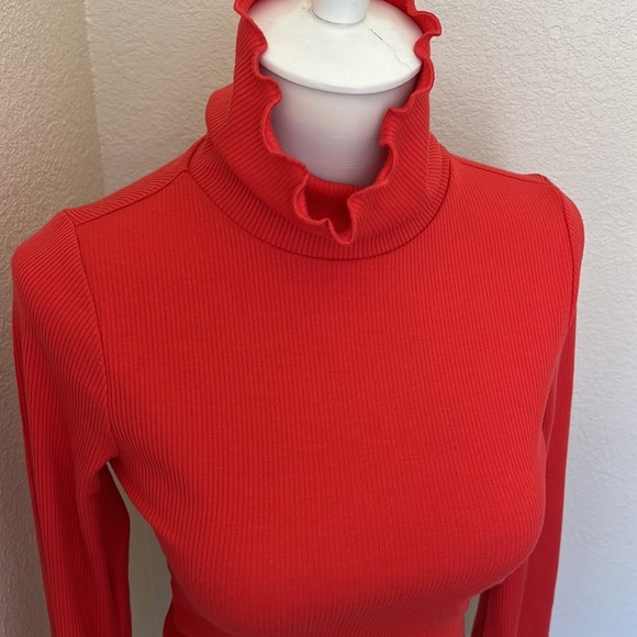 Urban outfitters coral turtleneck xs - Picture 2 of 4